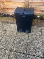 Duo vuilnisbak, Huis en Inrichting, Woonaccessoires | Prullenbakken, 40 liter of meer, Ophalen, Zo goed als nieuw, Minder dan 50 cm