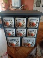 Kruidenkastje, Ophalen