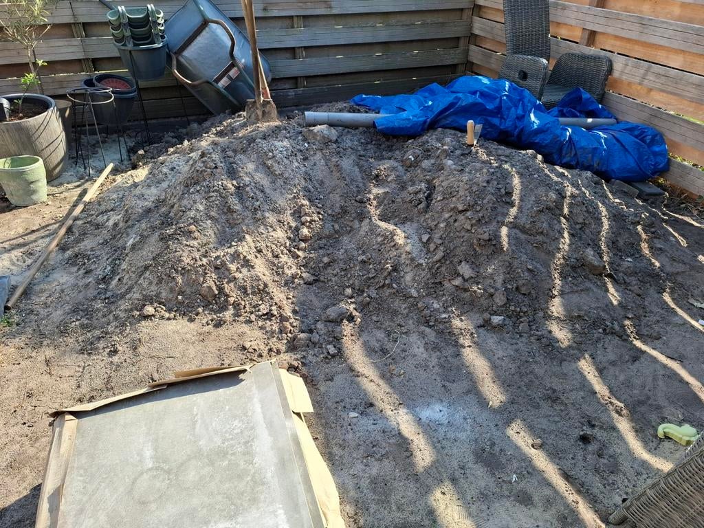 Zwarte grond, Tuin en Terras, Ophalen