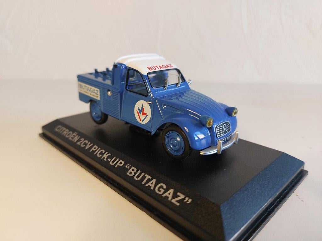 Citroën 2CV Butagaz Pick-Up Modelauto, Ophalen of Verzenden, Auto, Overige merken
