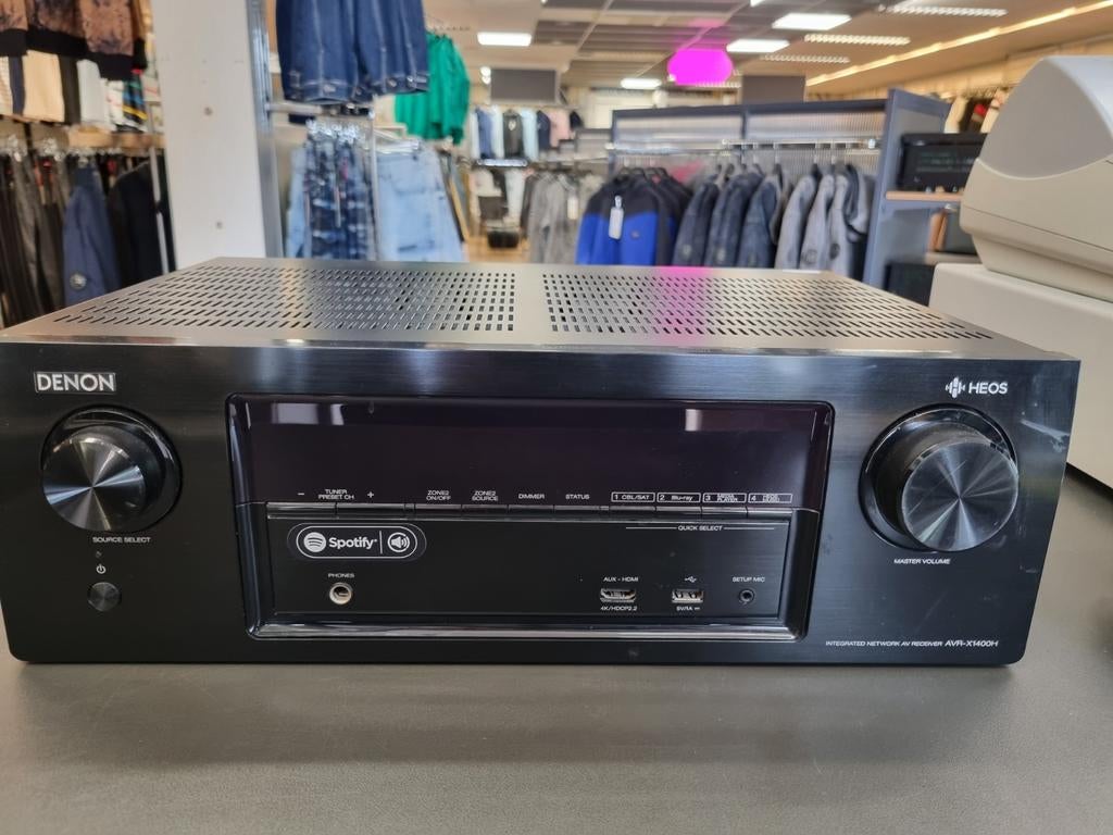 Denon reciever AVR-X1400H in nieuwstaat!, Audio, Tv en Foto, Versterkers en Receivers, Denon, Ophalen of Verzenden, Zo goed als nieuw