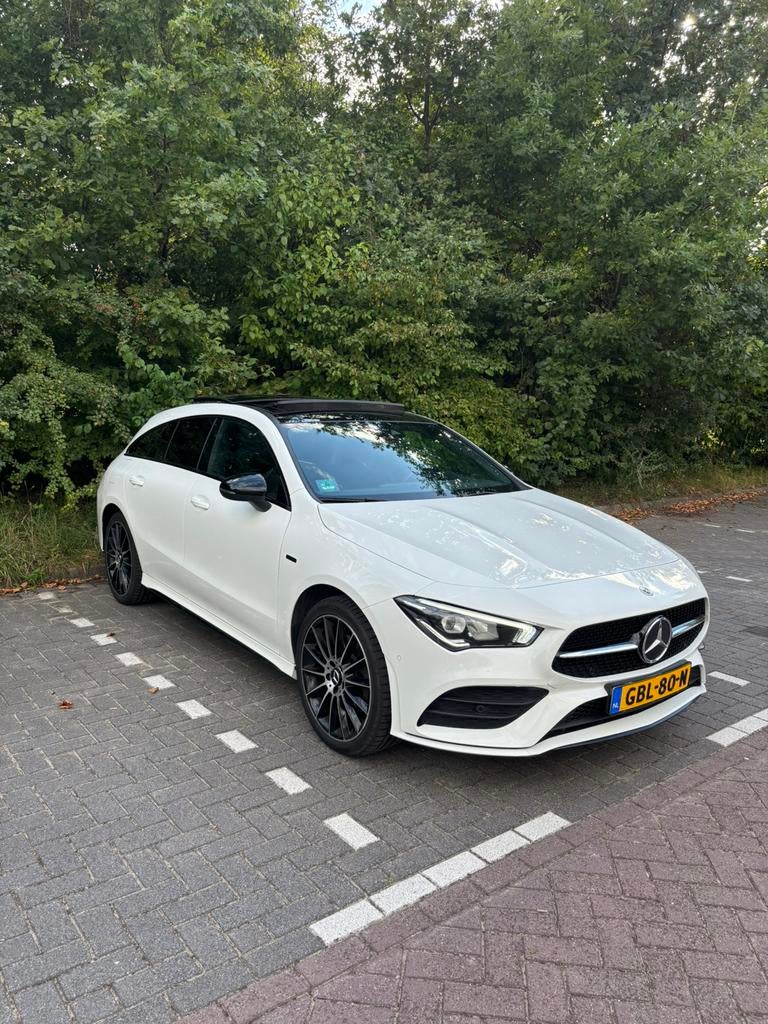 Mercedes-Benz CLA 250 e 218pk 8G-DCT 2021 Wit, CLA, Zwart, 1650 kg, Wit