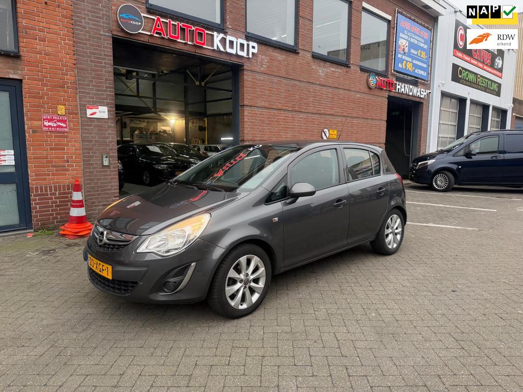 Opel Corsa 1.4-16V Anniversary Edition Bj 2012 AUTOMAAT NAP, Auto's, Opel, Euro 5, 101 pk, Gebruikt, 1398 cc