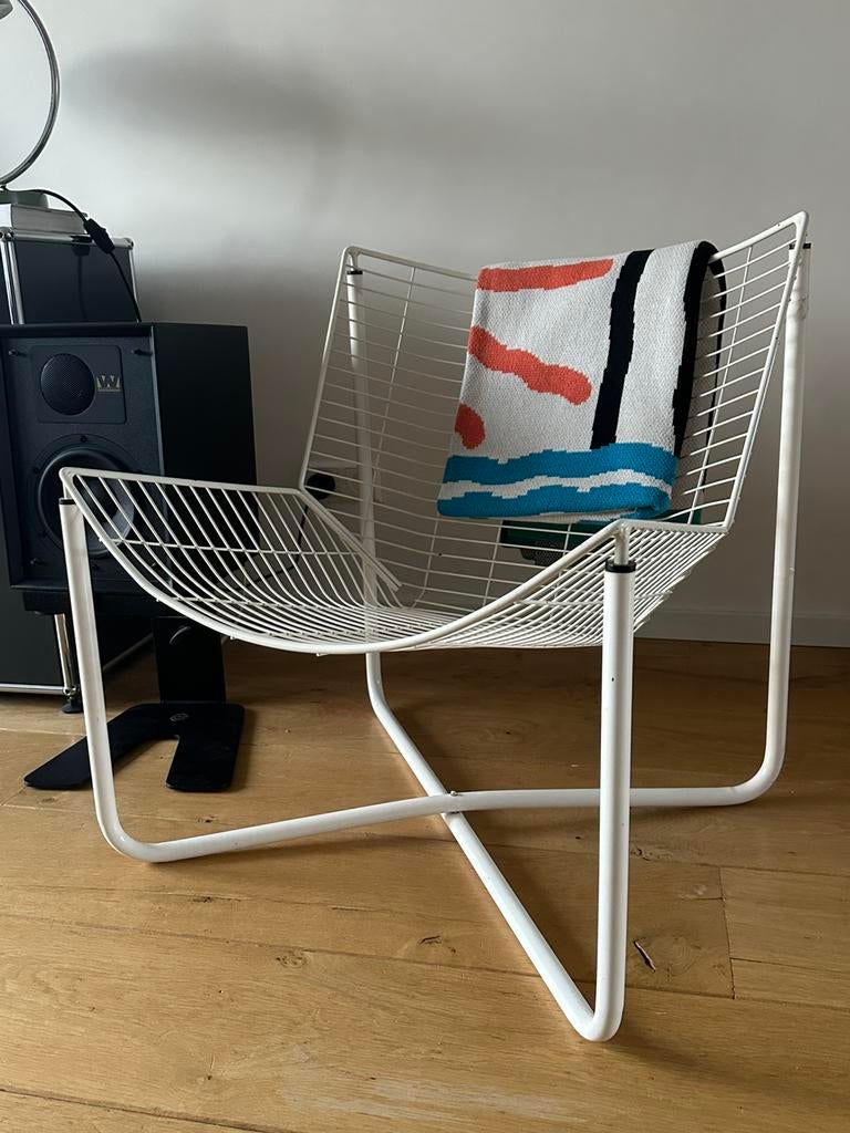 Vintage Jarpen Ikea Niels Gammelgaard design wit, Huis en Inrichting, Ophalen of Verzenden, Zo goed als nieuw, 50 tot 75 cm