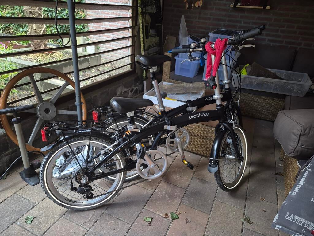 Twee Prophete vouwfietsen (20 inch) - Ideaal voor onderweg, Ophalen, Gebruikt, 20 inch of meer, Versnellingen