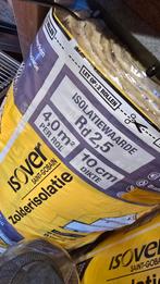 2 rollen Isover zolderisolatie: 10cm en 16cm dik, Doe-het-zelf en Verbouw, Isolatie en Afdichting, 12 cm of meer, Nieuw, 5 tot 10 m²