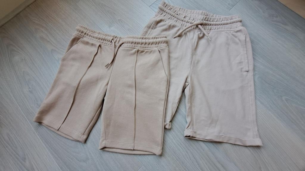 ** 2 Mooie stevige soepelvallende shorts mt  146/152, Kinderen en Baby's, Kinderkleding | Maat 146, Ophalen of Verzenden, Gebruikt