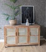 Webbing dressoir met 3 deuren, Ophalen, Met deur(en), 100 tot 150 cm, Zo goed als nieuw