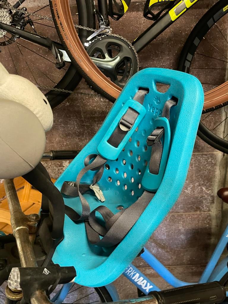 Yepp fietszitje voor met Nijntje, scherm en sleutels, Fietsen en Brommers, Fietsaccessoires | Fietsstoeltjes, Ophalen of Verzenden