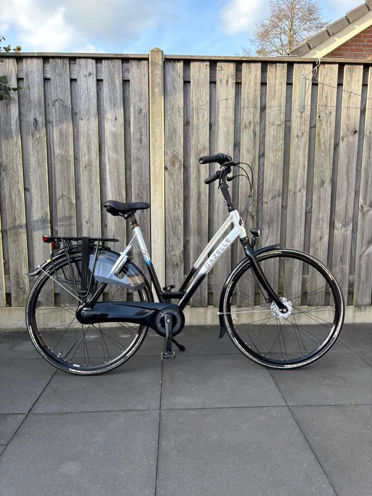 Gazelle Chamonix C7 Damesfiets - Framemaat 57 cm, Fietsen en Brommers, Fietsen | Dames | Damesfietsen, Ophalen, Gebruikt, Versnellingen