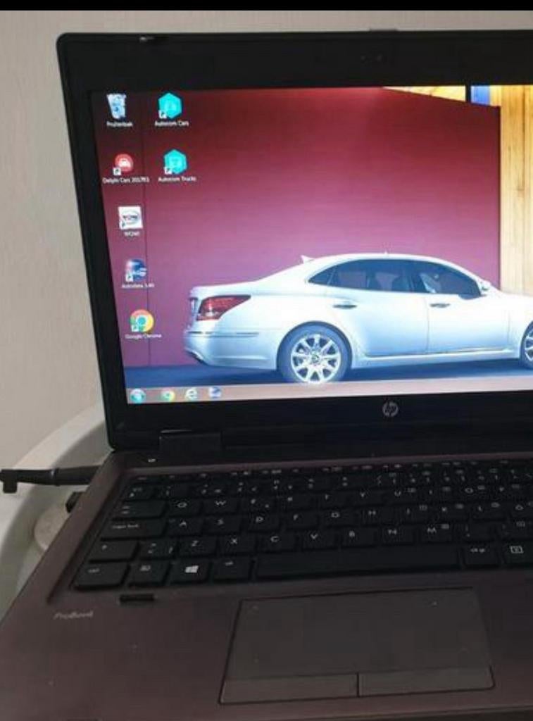 HP ProBook met diagnose software voor auto's en vrachtwagens, Ophalen, Gebruikt, 15 inch, HP