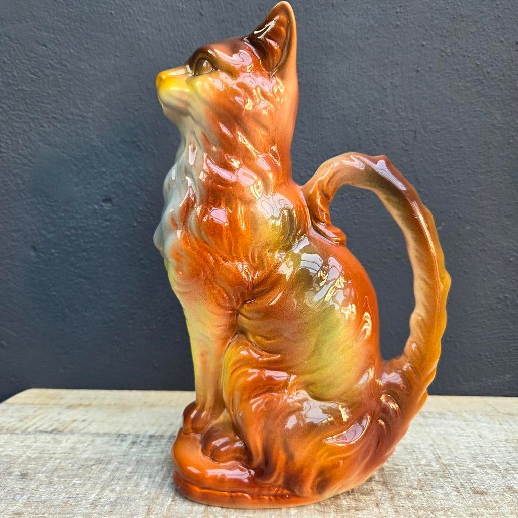 Antieke St Clement Franse Waterkan Poes, Ophalen of Verzenden