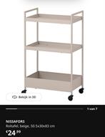 Trolley, beige, Ophalen, Zo goed als nieuw