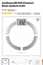 Medisana BS 444 Connect - Lichaamsanalyseweegschaal, Witgoed en Apparatuur, Weegschalen, Ophalen of Verzenden