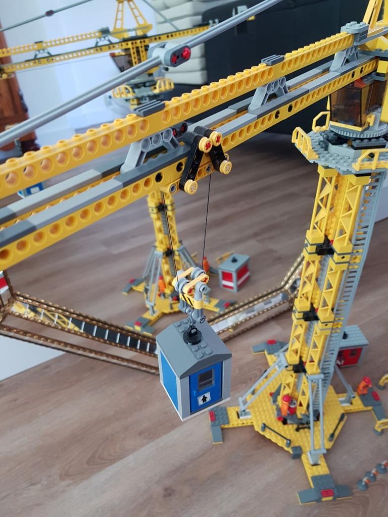 Lego Bouwkraan zgan, Ophalen of Verzenden, Zo goed als nieuw
