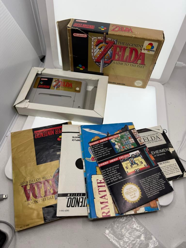 The Legend of Zelda: A Link to the Past (SNES), Spelcomputers en Games, Games | Nintendo Super NES, Avontuur en Actie, Gebruikt