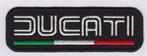Ducati stoffen opstrijk patch embleem #11, Ophalen of Verzenden, Nieuw