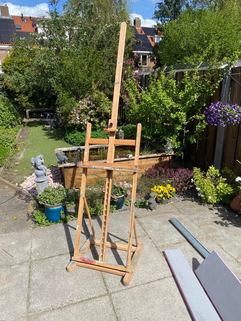 Schildersezel, Hobby en Vrije tijd, Schilderen, Ophalen, Gebruikt, Ezel