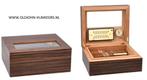 SALE HUMIDOR ADORINI VITTORIA M DELUXE MAKASSAR FINEER  h159, Verzenden, Nieuw, Tabaksdoos of Verpakking