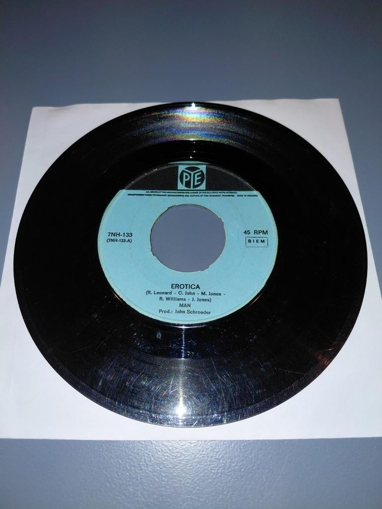 Man- erotica, Cd's en Dvd's, Vinyl Singles, Ophalen of Verzenden, Gebruikt, 7 inch, Pop