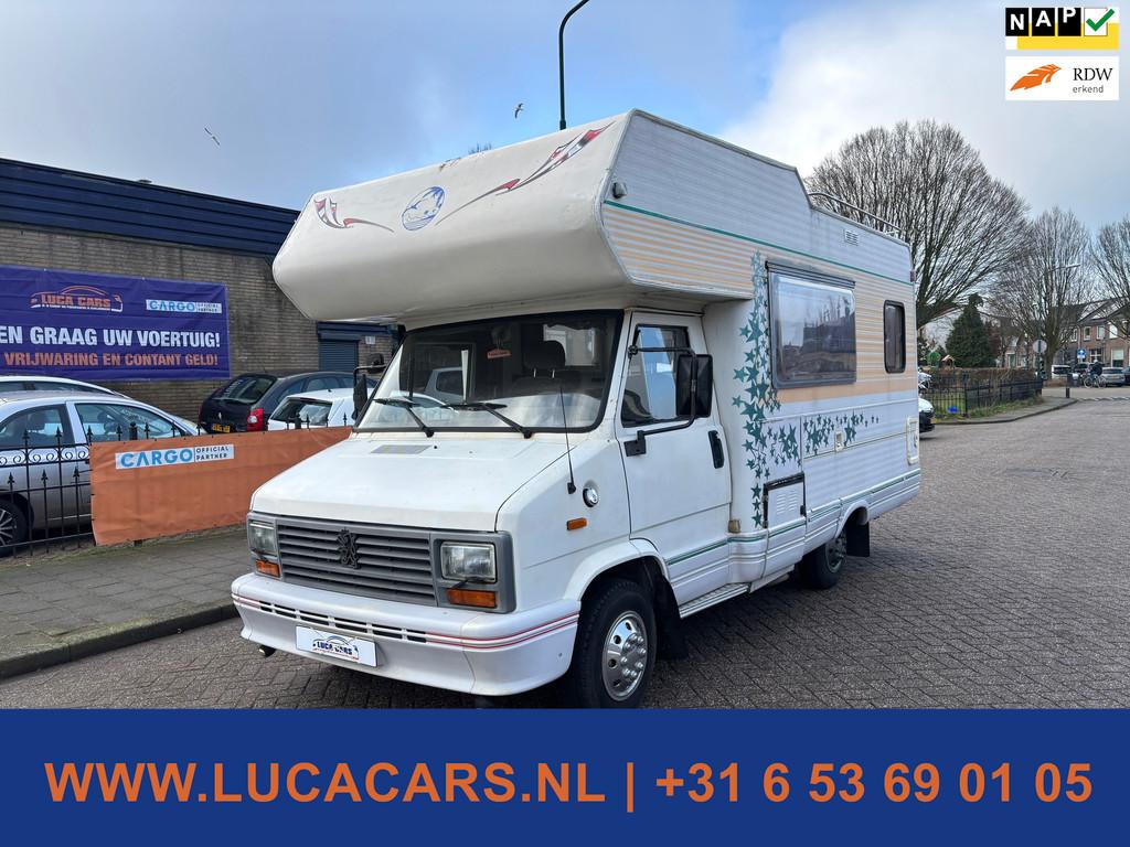 Peugeot J5 PILOTE R470 KAMPEERAUTO BENZINE, Caravans en Kamperen, Campers, Pilote, Bedrijf, Benzine