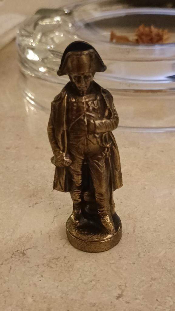 Vintage Miniatuur Brons Beeldje Napoleon Bonaparte 11 cm, Antiek en Kunst, Kunst | Beelden en Houtsnijwerken, Ophalen of Verzenden