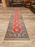 Perzisch Handgeknoopte Loper. Prachtige kleuren en patronen!, Perzisch, 200 cm of meer, Zo goed als nieuw, Rechthoekig