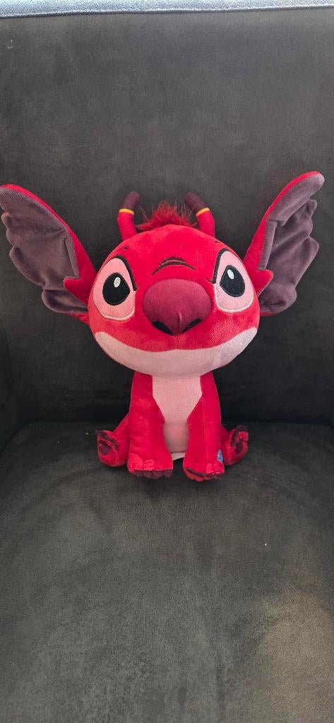 stitch knuffel met geluid, Ophalen of Verzenden, Zo goed als nieuw, Jongen of Meisje