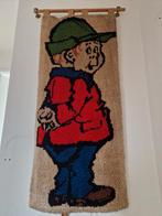 Vintage Wandkleed "Prietpraat" Haakwerk, Ophalen, Gebruikt