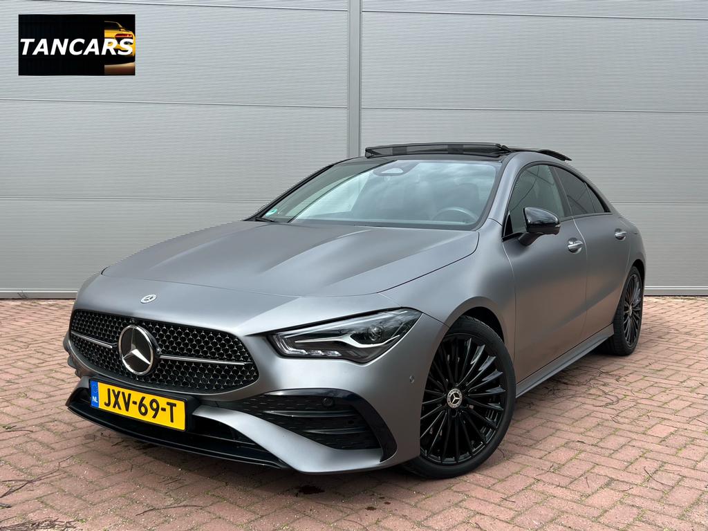 Mercedes-Benz CLA 200 DESIGNO AMG/Night | Pano | Burmester |, Auto's, CLA, 4 cilinders, Met garantie (alle), 163 pk
