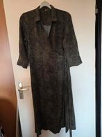 Prachtige ONLY overslagjurk legergroen print maat M, Ophalen of Verzenden, Zo goed als nieuw, Boven de knie, Groen