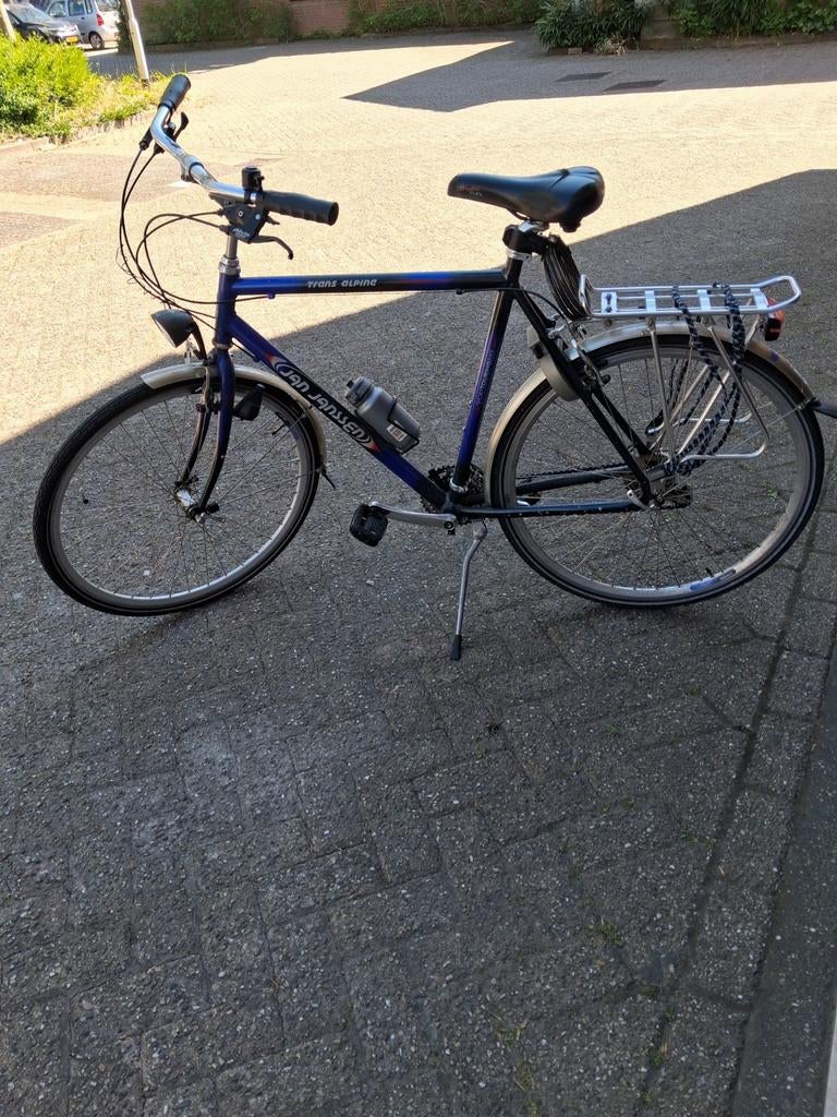Jan Janssen Tourfiets - Goede Staat, Fietsen en Brommers, Fietsen | Heren | Herenfietsen, Gebruikt, Velgrem, Versnellingen, 53 tot 57 cm