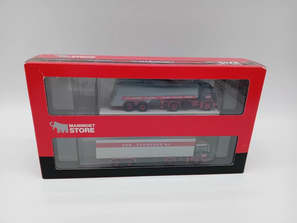 BREKINA DAF SET - MAMMOET - 1:87, Hobby en Vrije tijd, Modelauto's | 1:87, Overige merken, ., Overige typen, Ophalen of Verzenden