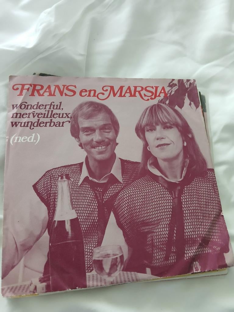 Frans en marsja  wonderful.merveilleuc wunderbar, Ophalen of Verzenden, Zo goed als nieuw, Overige formaten, Levenslied of Smartlap