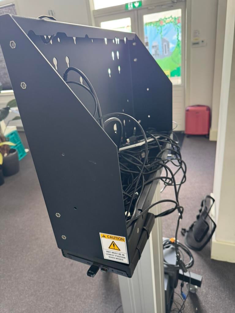 Trolley vergaderruimte, Ophalen, Gebruikt