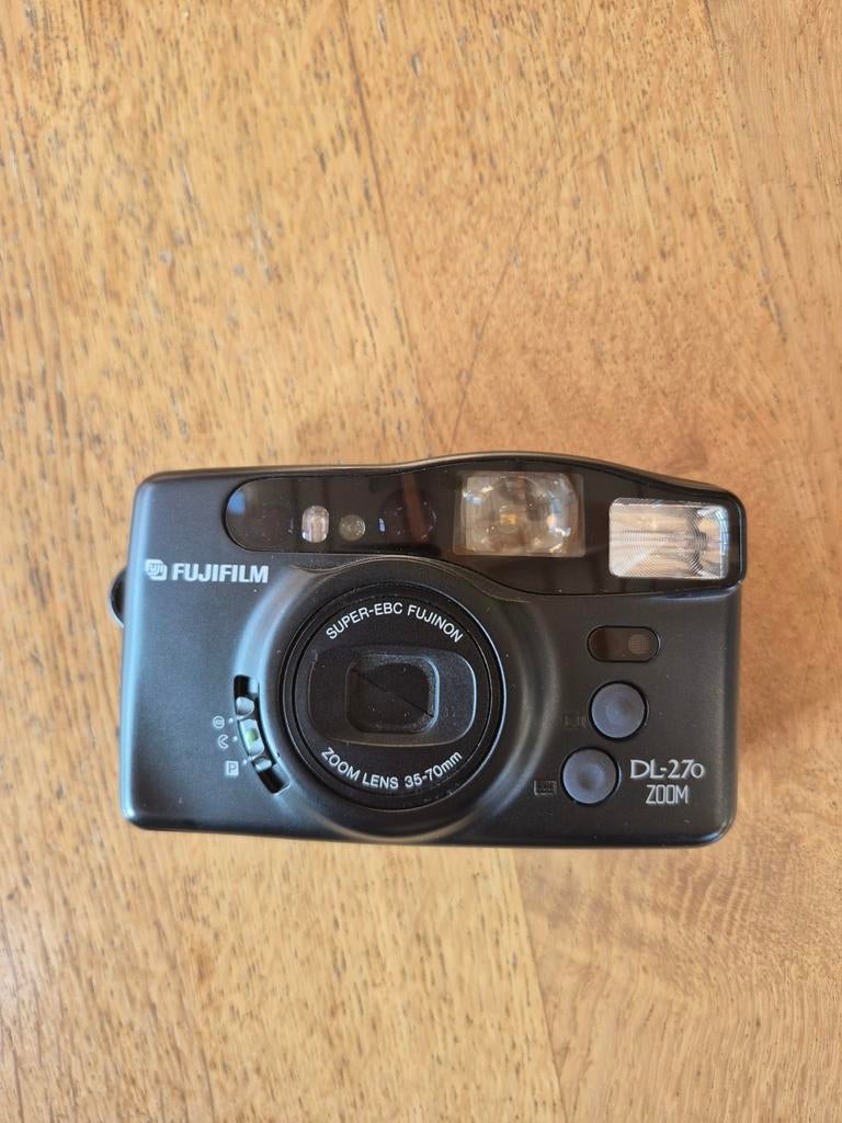 Fujifilm DL-270 Zoom Compact Camera - Vintage Analoog, Audio, Tv en Foto, Fotocamera's Analoog, Ophalen of Verzenden, Gebruikt
