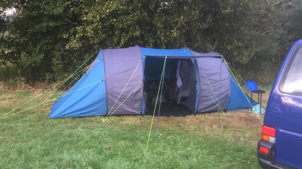 Tent max 4 personen, Caravans en Kamperen, Tenten, Ophalen, Gebruikt, Tot en met 4