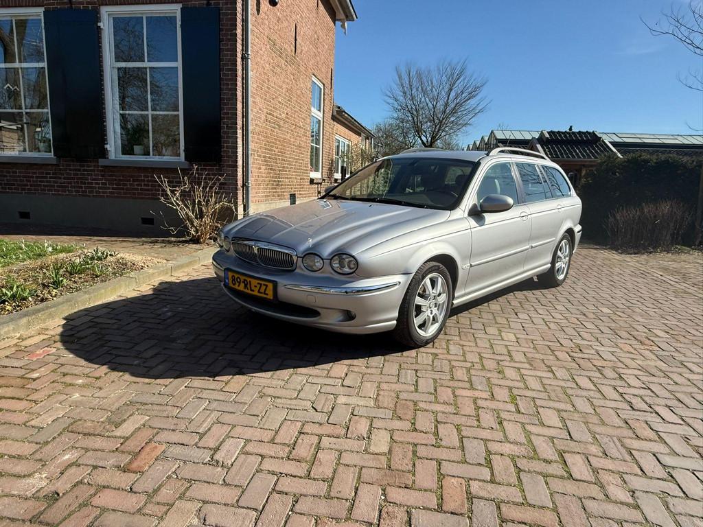Jaguar X-type Estate 2.0 D Executive, Auto's, Jaguar, Voorwielaandrijving, 1998 cc, 4 cilinders, Zilver of Grijs