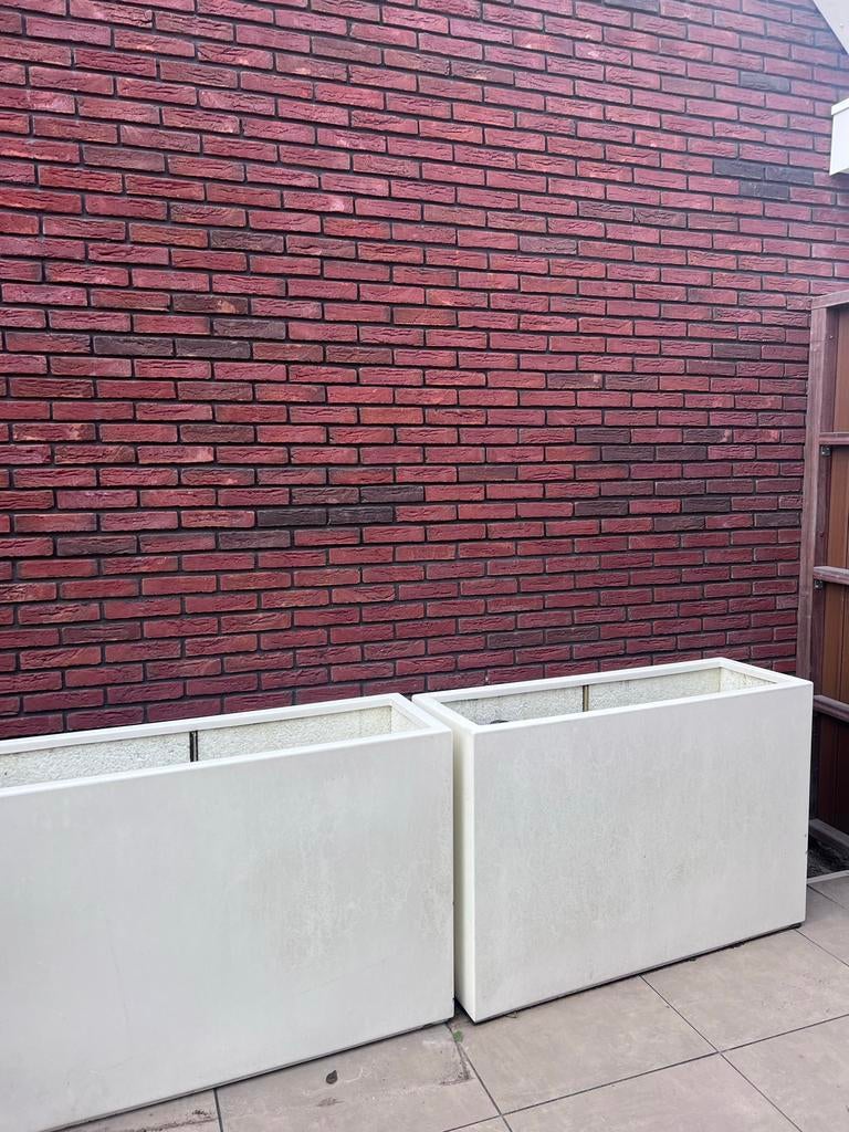 Grote plantenbakken voor binnen of buiten, Tuin en Terras, Bloembakken en Plantenbakken, Ophalen, Gebruikt, 100 cm of meer, Binnen