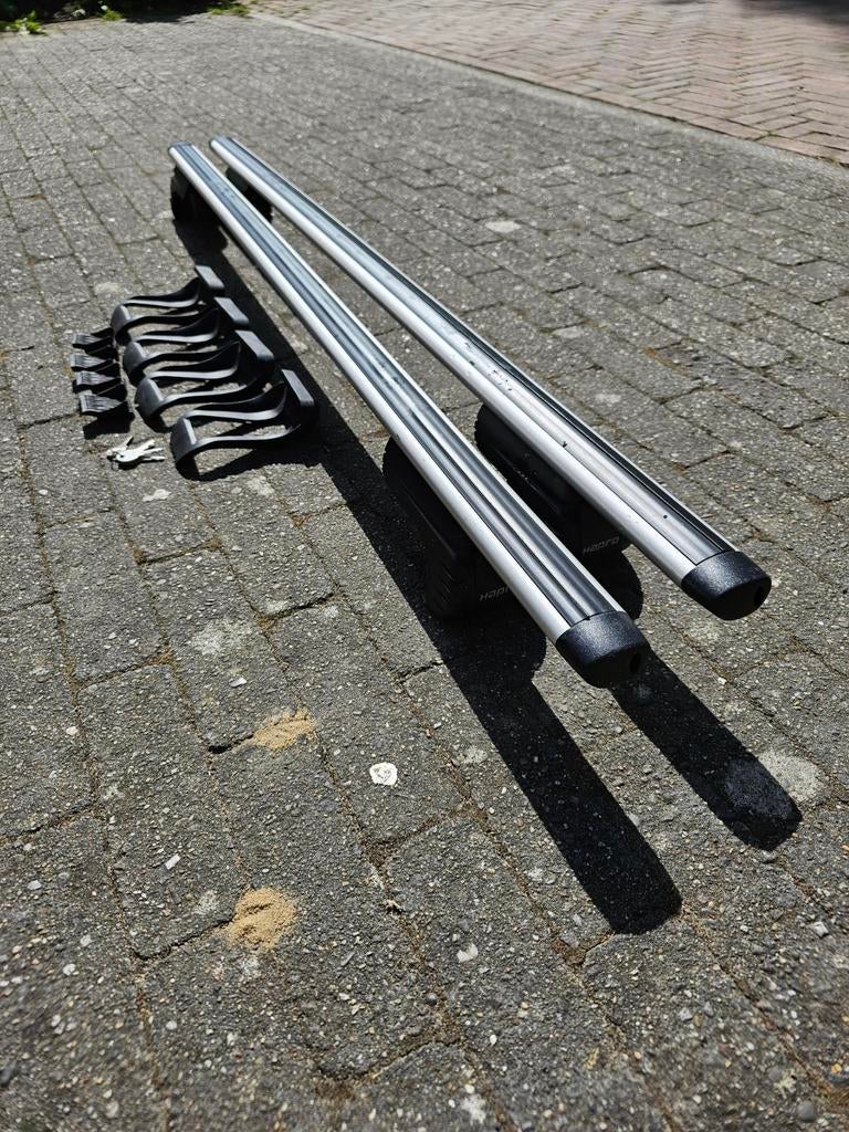 Hapro Cronos 125 ALU dakdragers - Max 100 kg, Auto diversen, Dakdragers, Gebruikt, Ophalen of Verzenden