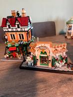 lego hoekpand in tudorstijl  10350 met frans cafe erbij, Ophalen of Verzenden, Zo goed als nieuw