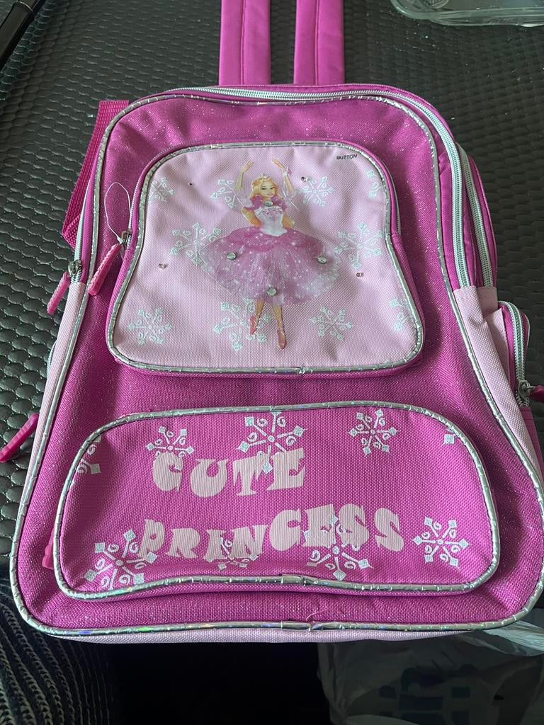 Luek mooi  prinses Rugzakje nieuwe, Ophalen of Verzenden, Zo goed als nieuw, Rugtas, Minder dan 30 cm