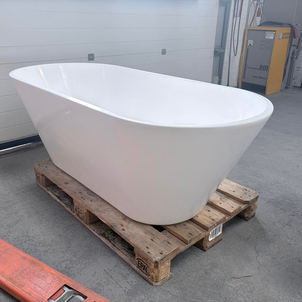 Spotgoedkoop Vrijstaand Ligbad – Nieuw Bad 170/75/60 nr263, Ophalen of Verzenden, Nieuw