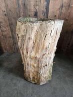 oude boomstam ton ``WOONWINKEL RUSTIEK``, Ophalen