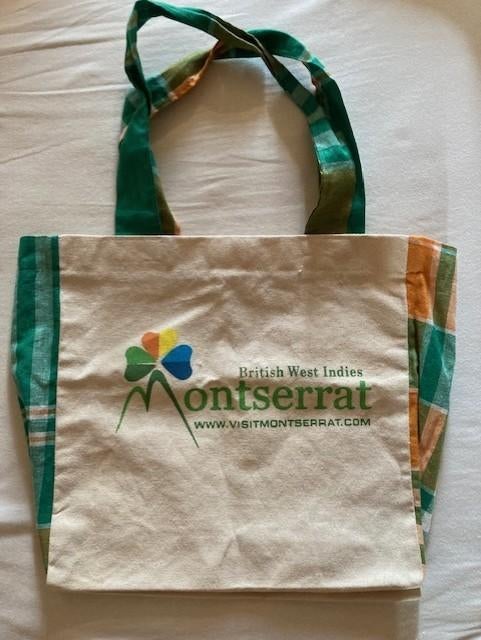 Linnen tas uit Montserrat, Ophalen of Verzenden, Nieuw, Beige, Overige merken