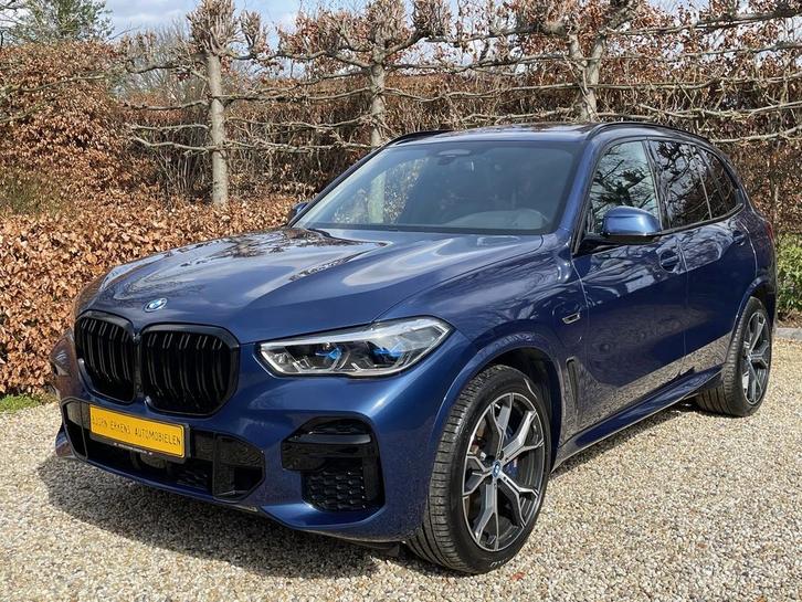 X5 45E M SPORT PERFORMANCE - PANO DAK - 21" - PHYTONICBLAU, Auto's, BMW, Bedrijf, X5, 360° camera, 4x4, ABS, Achteruitrijcamera