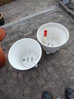 IKEA Fejo plantenbakken met wieltjes, Kunststof, Rond, Minder dan 40 cm, Ophalen