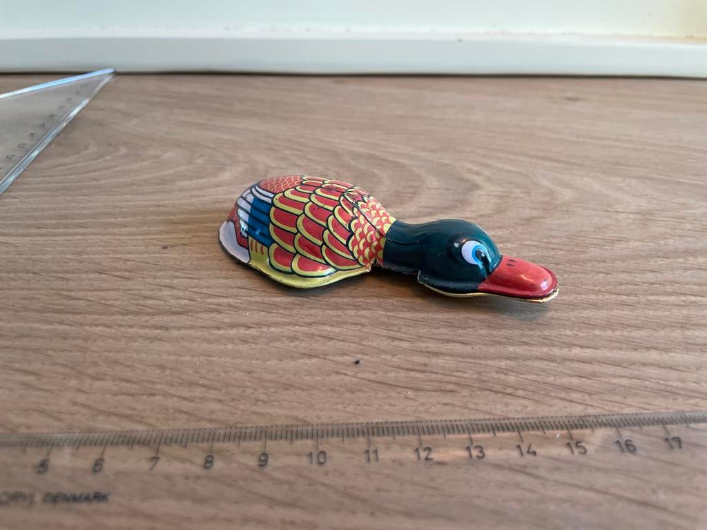 Metalen speelgoed eendje, Ophalen of Verzenden, Gebruikt, Jongen of Meisje