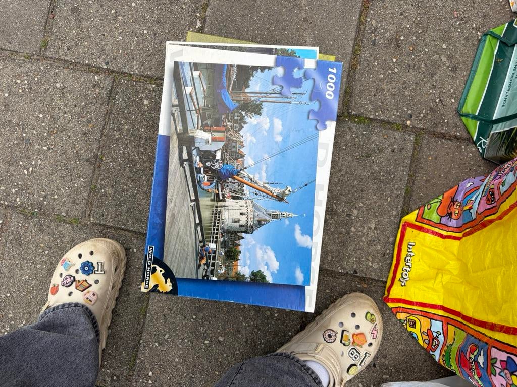 Legpuzzel 1000 stukjes, Ophalen of Verzenden, 500 t/m 1500 stukjes, Zo goed als nieuw