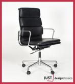 Eames Vitra ea 219 Zwart Leder Gepolijst  25 beschikbaar, Niet ingevuld, Zo goed als nieuw, Niet ingevuld, Niet ingevuld